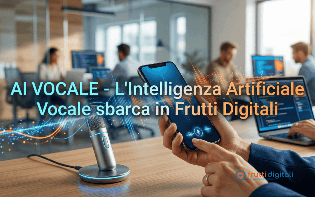 AI VOCALE – L’Intelligenza Artificiale Vocale sbarca in Frutti Digitali