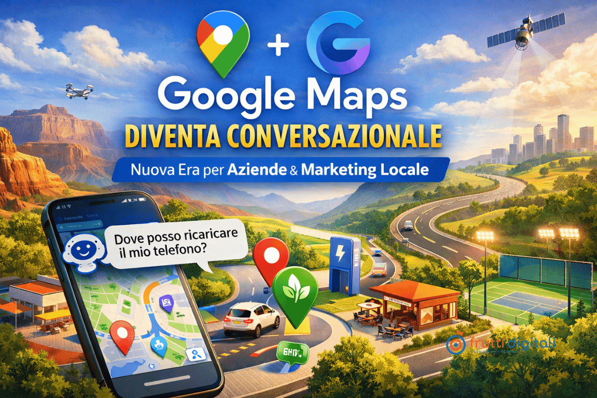 google-maps-ai-gemini-marketing-locale-frutti-digitali Google Maps con intelligenza artificiale Gemini e ricerca conversazionale per il marketing locale