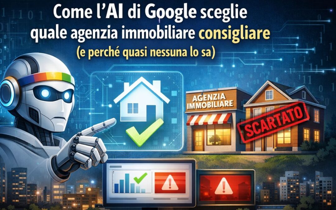 Come l’AI di Google sceglie quale agenzia immobiliare consigliare (e perché quasi nessuna lo sa)