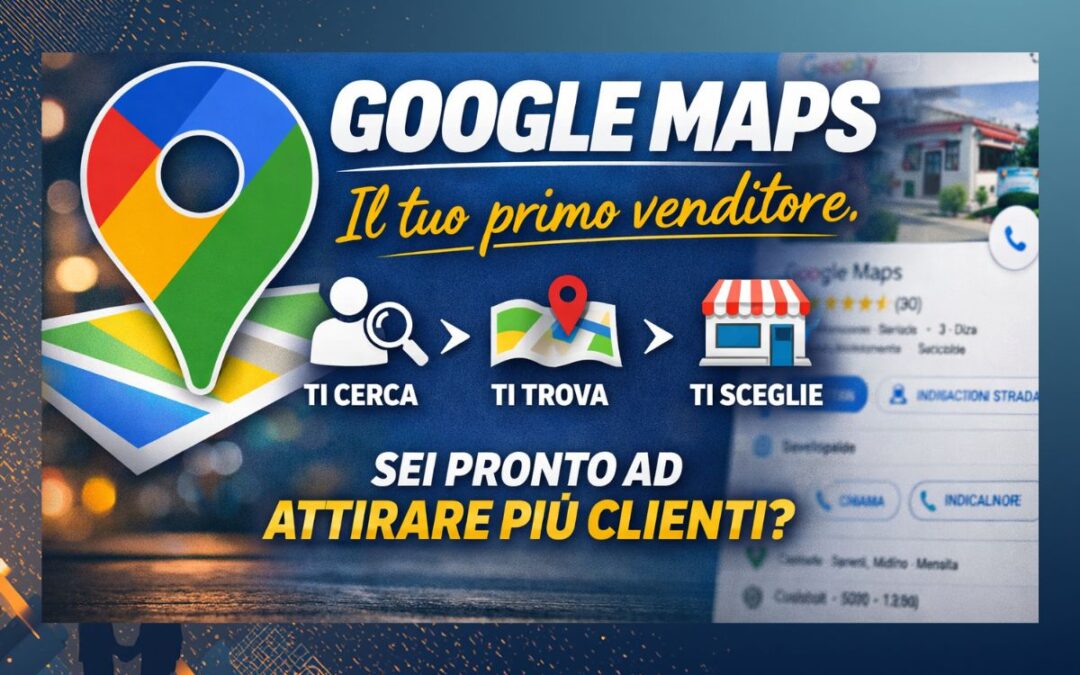 Google Maps non è una mappa – È il tuo primo venditore