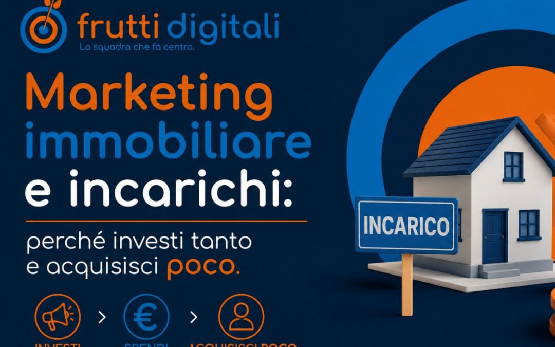 Marketing immobiliare e incarichi: perché investi tanto e acquisisci poco