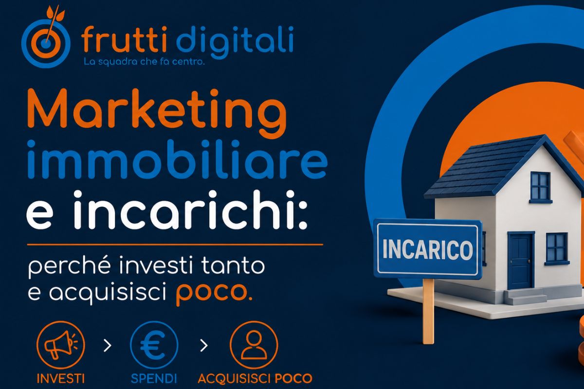 Marketing immobiliare e acquisizione incarichi: il circolo vizioso da spezzare Schema del circolo vizioso nel marketing immobiliare: visibilità senza acquisizione incarichi