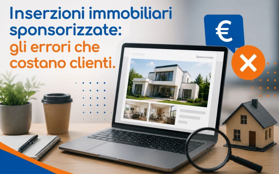 Inserzioni immobiliari sponsorizzate: gli errori che costano clienti