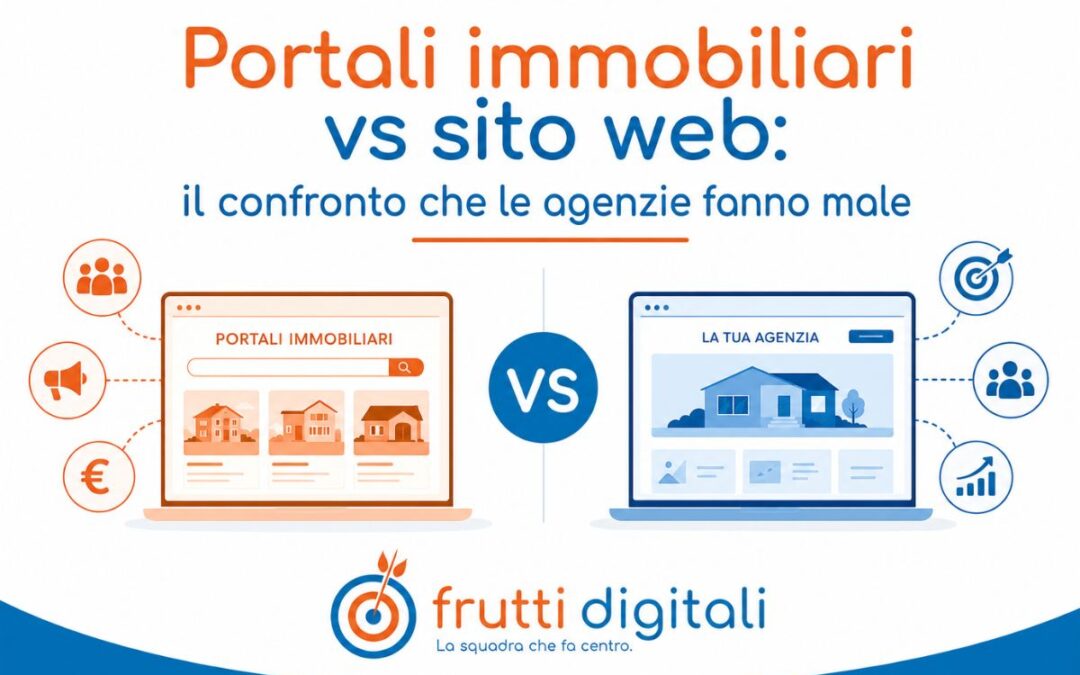 Portali immobiliari vs sito web: il confronto che le agenzie fanno male