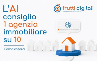 L’ AI consiglia 1 agenzia immobiliare su 10 – Come esserci