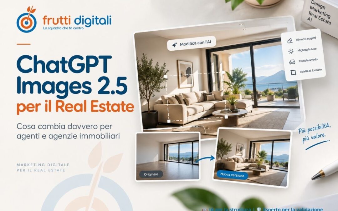 ChatGPT Images 2.5 per agenti immobiliari: cosa cambia davvero